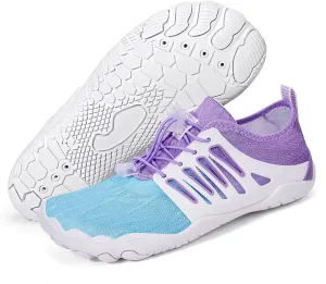 Hike Barefoot Water Shoes for Women Men Hike Lightweight Footwear Quick-Dry Swim Barefoot Shoes Breathable Non-Slip Wide Toe Box for Aqua Fishing River Pool Lake Hiking Kayaking Surfing