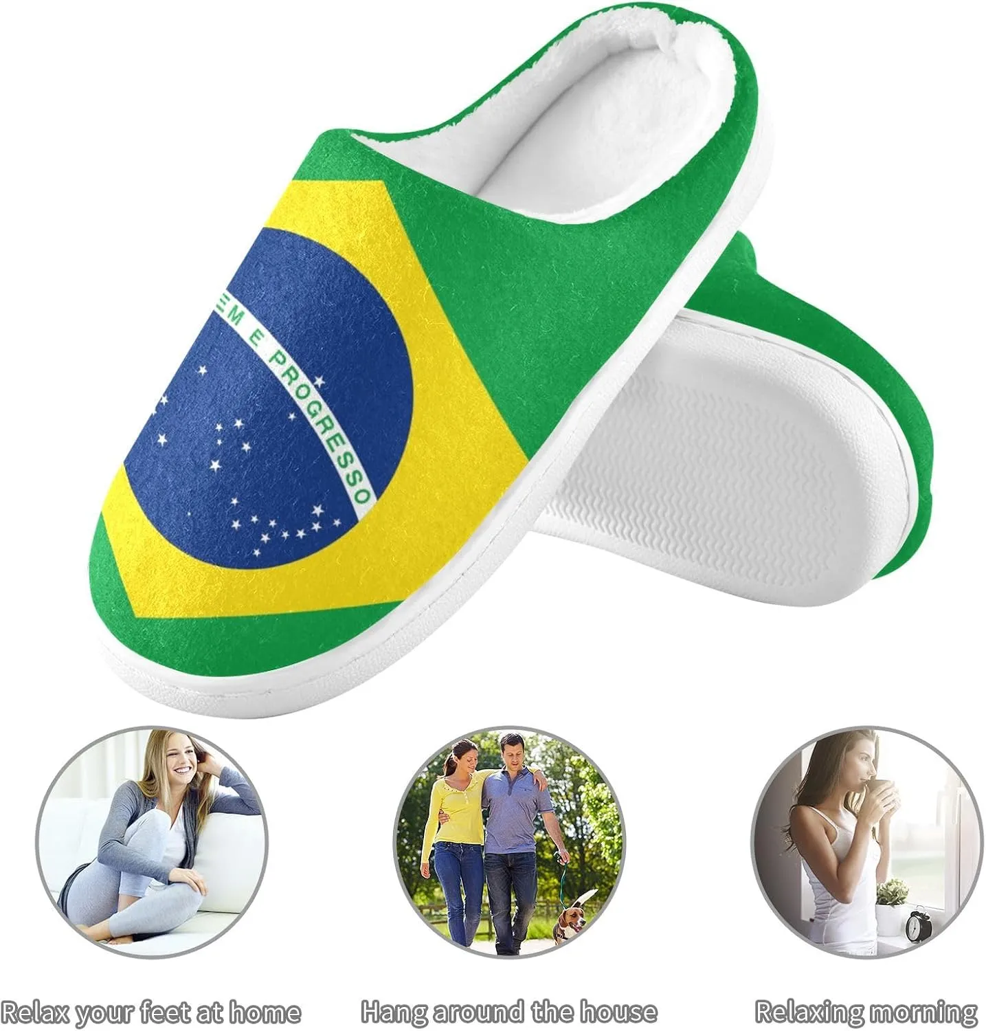 House Slippers for Women Home Shoes for Bedroom Hotel Travel Spa