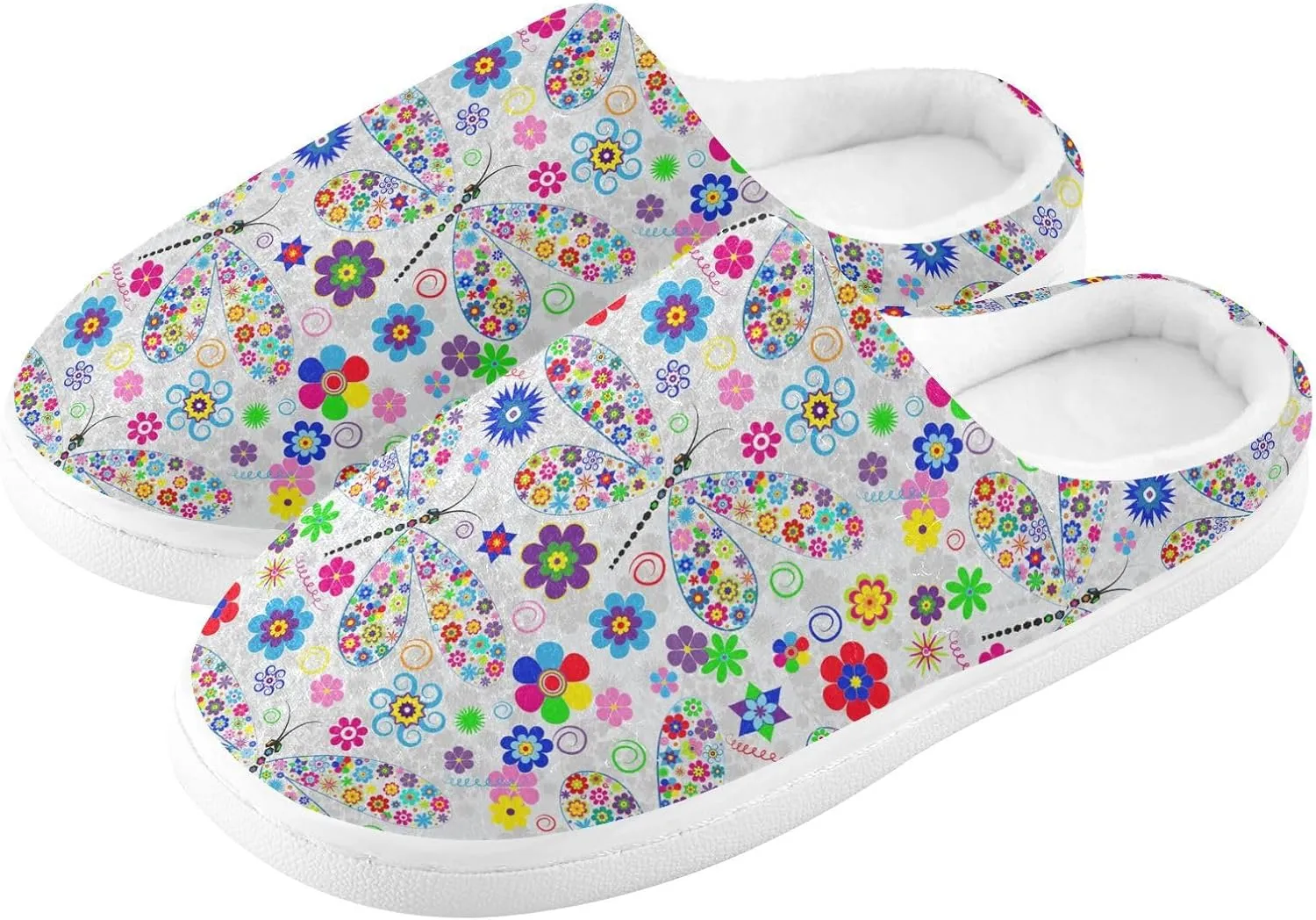 House Slippers for Women Home Shoes for Bedroom Hotel Travel Spa