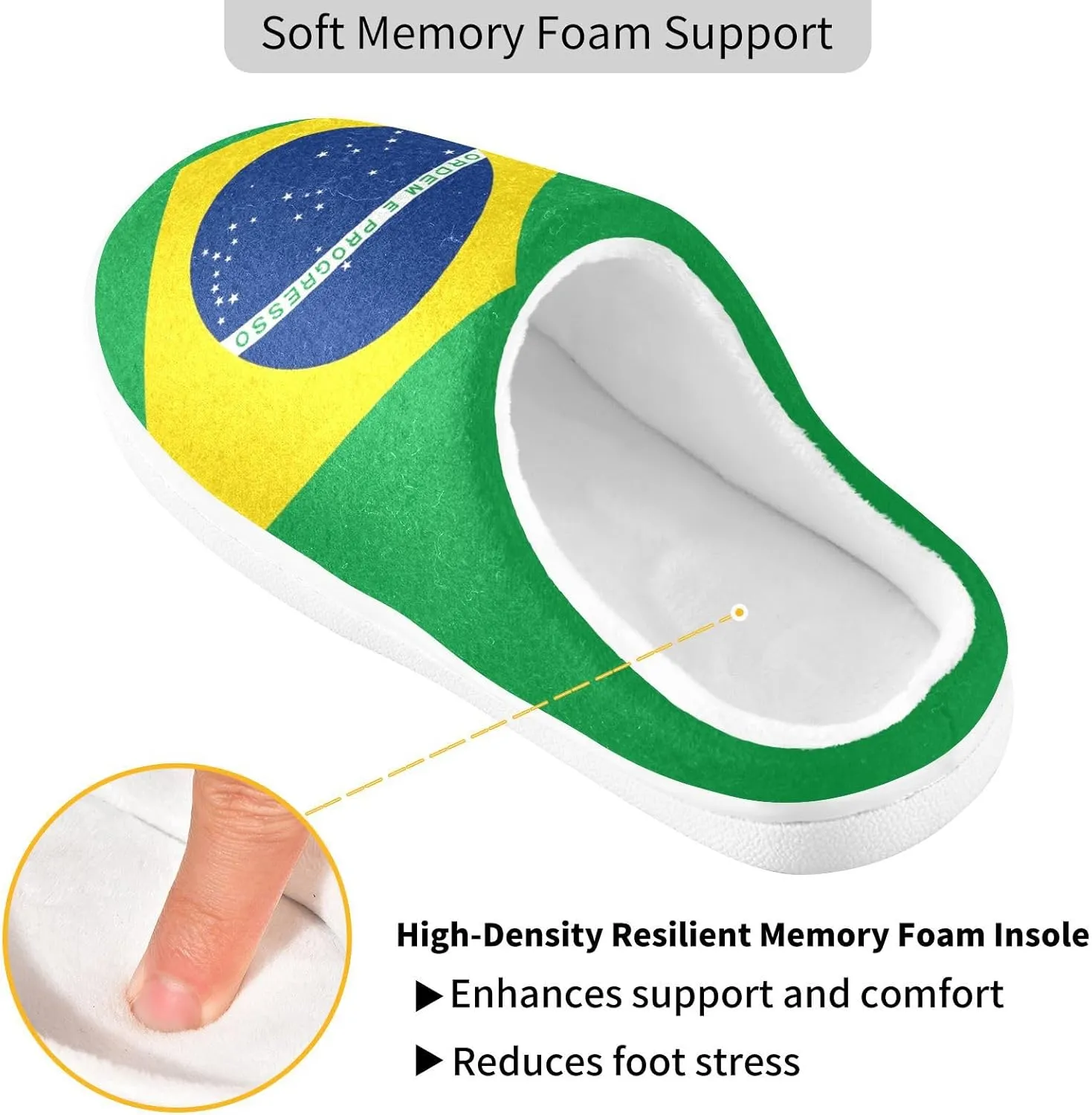 House Slippers for Women Home Shoes for Bedroom Hotel Travel Spa