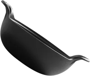 Household Cast Iron Skillet Non Stick Camping Soup Pot for Outdoor Cooking Smooth Surface Easy to Clean for Picnics Hiking Family Meals