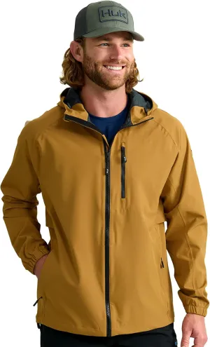 HUK Men's Rover, Waterproof & Wind-Resistant Jacket with Hood