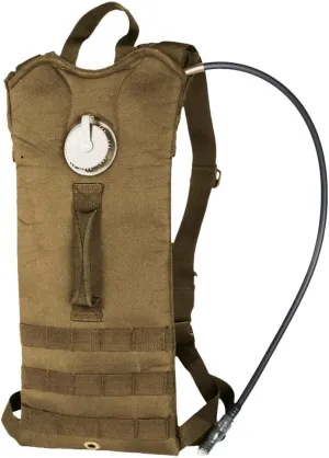 Hydration Backpack Water Bladder MOLLE System Army Patrol Airsoft Hiking Coyote