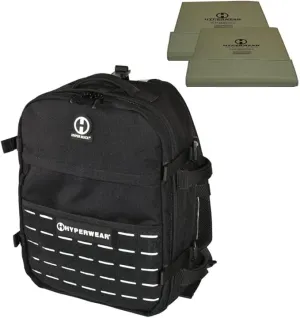 HYPERWEAR Hyper Ruck: Rucking Backpack - 3 Plates/Laptop (20L)