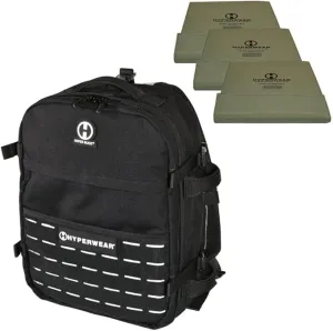 HYPERWEAR Hyper Ruck: Rucking Backpack - 3 Plates/Laptop (20L)