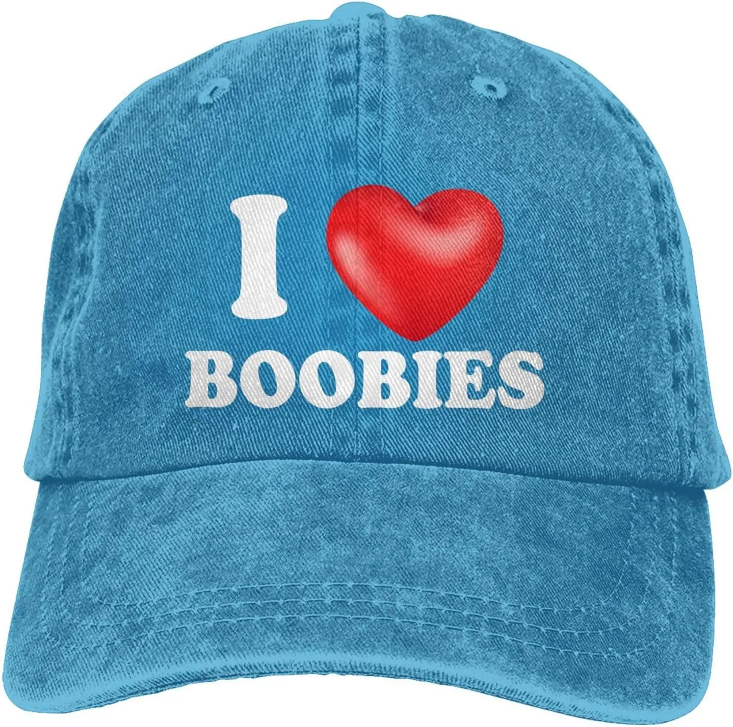 I Love Boobies Hat for Men Dad Hat Trendy Hats