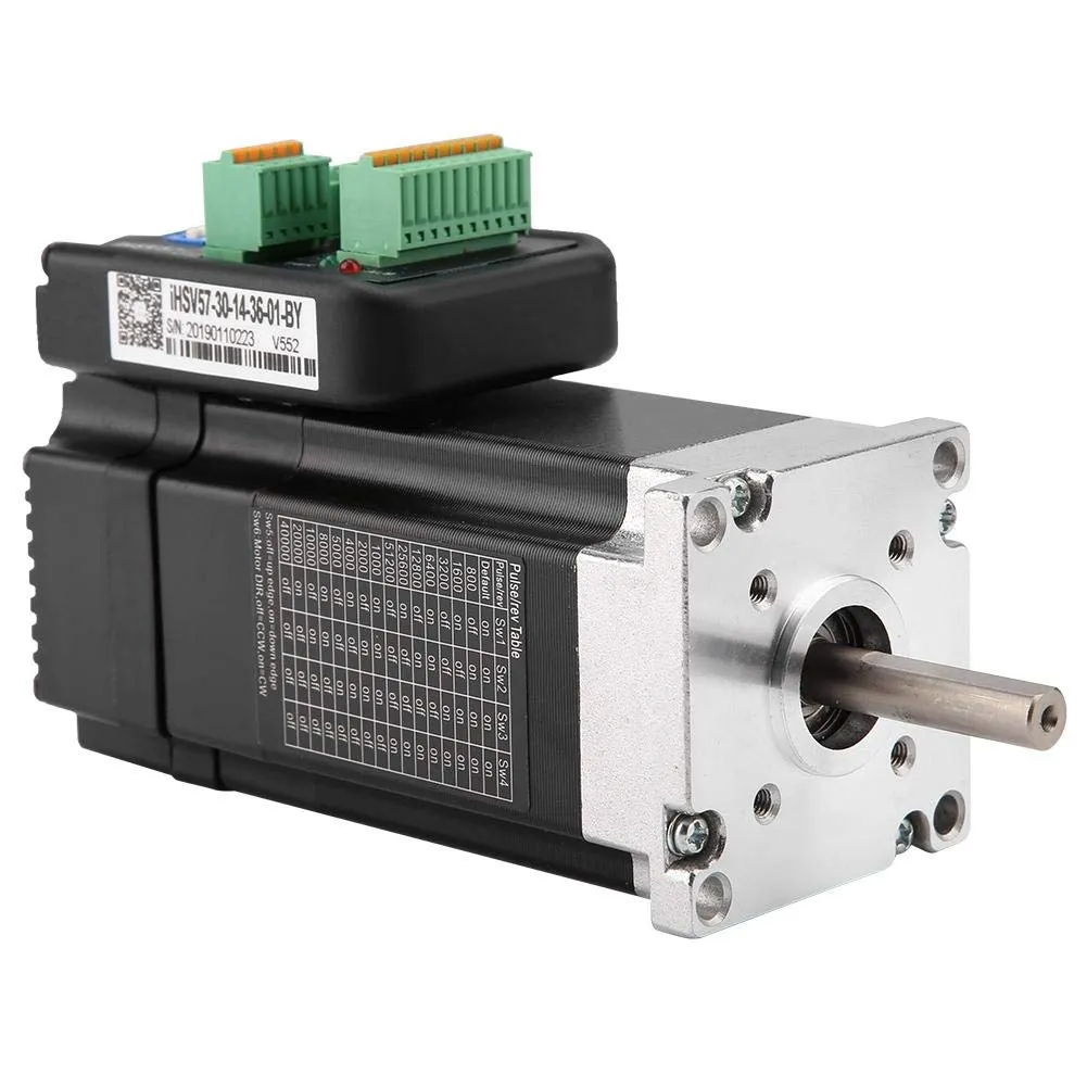 IHSV57-30-14-36-01-BY Integrated Servo Motor, 140W 3000rpm 0.45Nm Integrated Servo Motor DC 36V for Automation Equipment
