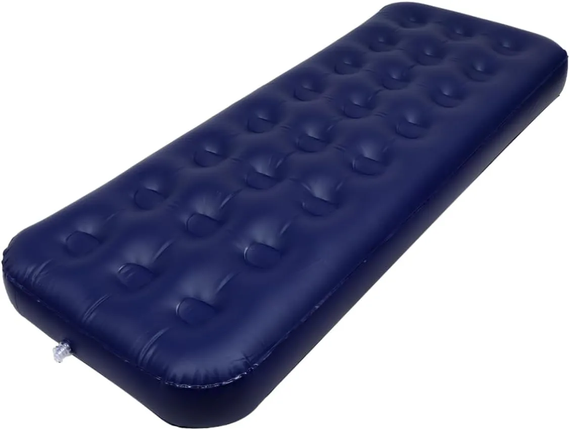 Individual Inflatable Bed Mat Camping Sleep Pad Foldable Ground of PVC Easy to Carry