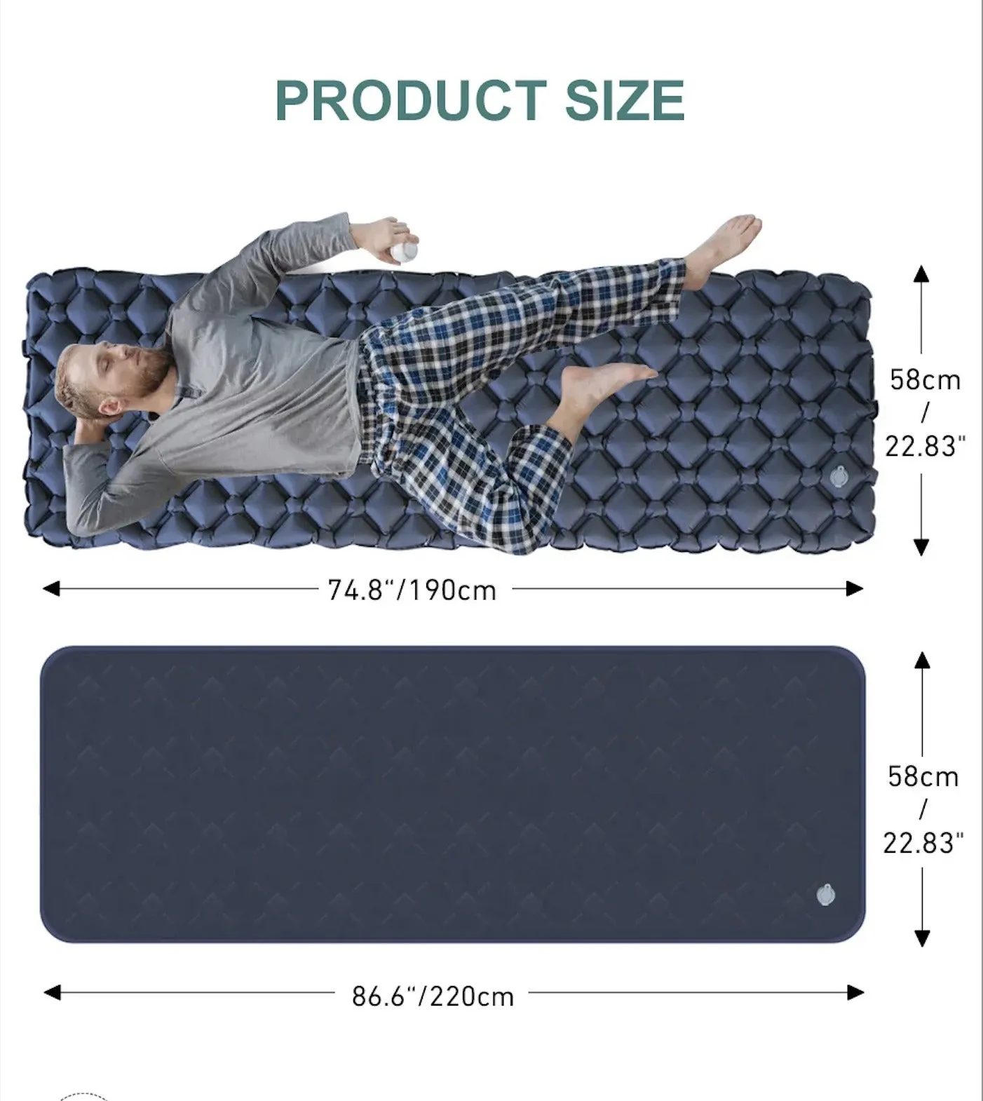 Inflatable Camping Mattress Sleeping Pad