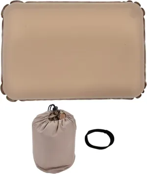 Inflatable Pillow for Travel and Camping Self Inflating, Large, Compressible, and Portable