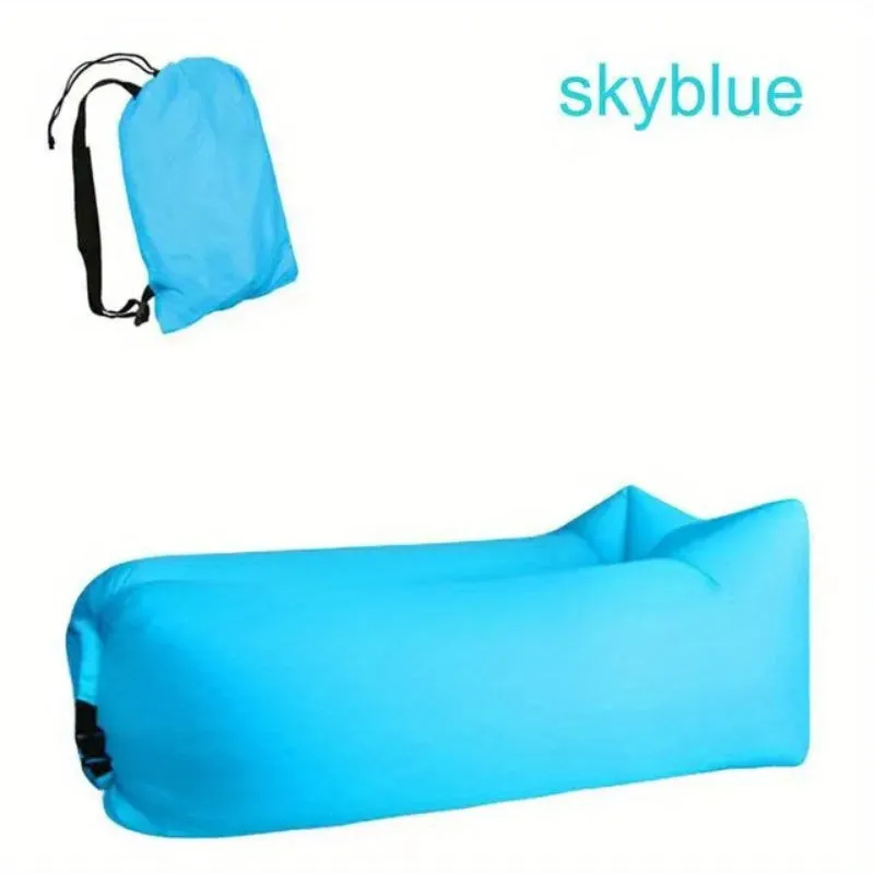 Inflatable Sofa: Versatile, Foldable, Soft & Fast Inflation for Camping & Lounging! Christmas, Halloween, Thanksgiving Gift