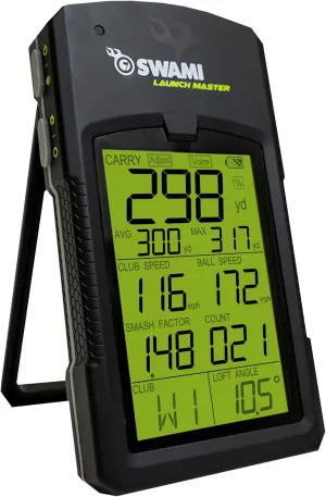 IZZO Golf Swami Launch Master Golf Launch Simulator - Golf Training Aid