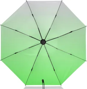 Joisal Violet Slate Blue Gradient Travel Umbrella Windproof Travel Black Uv Protection Umbrella Portable Umbrella Automatic Open and Close for Rain and Sun