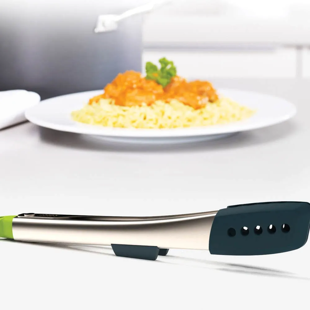 Joseph Joseph Elevate™ Silicone Steel Tongs