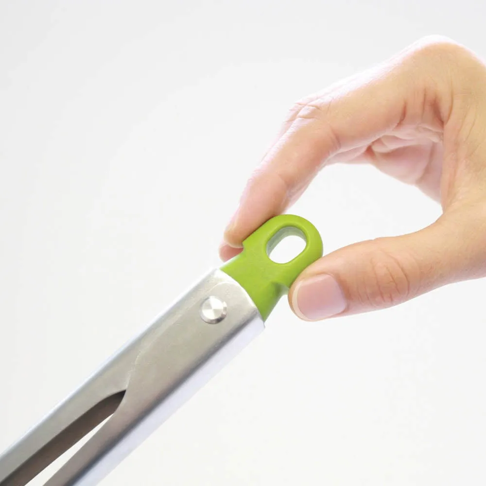 Joseph Joseph Elevate™ Silicone Steel Tongs