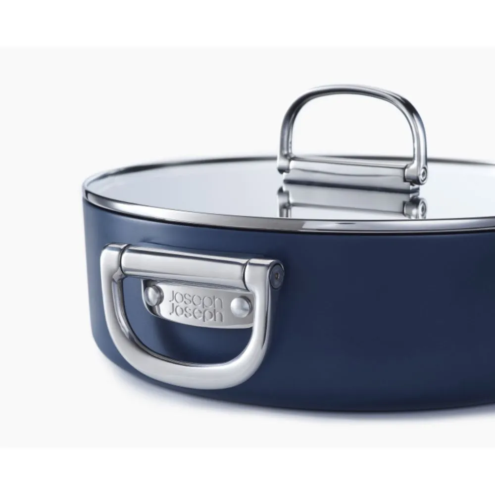 Joseph Joseph Space Non-Stick Shallow Casserole & Lid - 28cm