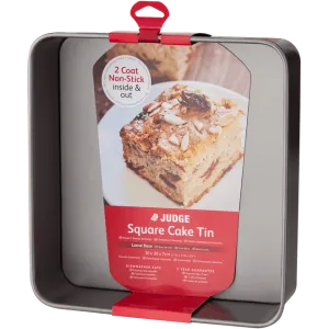 Judge Bakeware Square Cake Tin
