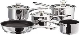 Judge Platina 5 Piece Saucepan Set