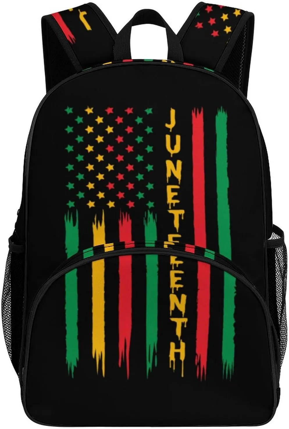 Juneteenth Pride African American Independence Day Freedom Backpack for Worker Teacher Business Hiking Travel Bag Shoulders Bag