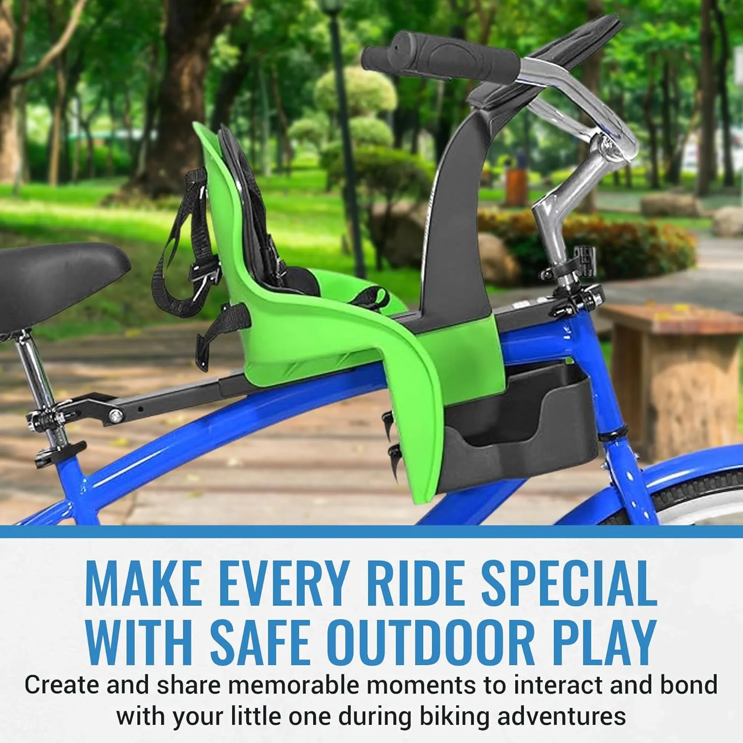 KaZAM Kangaroo Classic Front Mount Bicycle Child Seat