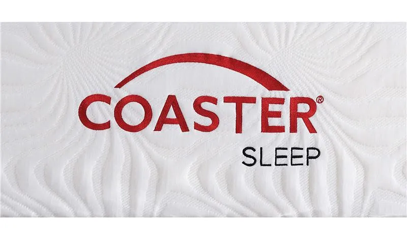 Keegan 8" Full Memory Foam Mattress White - 350063F