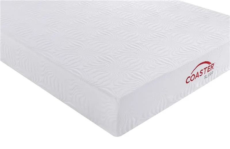 Keegan 8" Queen Memory Foam Mattress White - 350063Q