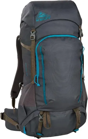 Kelty Asher Day Hiking Pack, 18-85 Liter Capacity, Hiking, Backpacking, Travel Pack, Internal Frame 2023 Model (55L Beluga)
