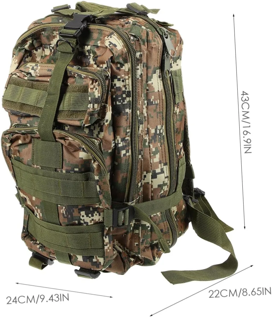 KESYOO Hiking Storage Pouch Men Back for Hiking Bag for Camping Outdoor Backing Wild Back Tool Double Shoulder