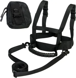 Kids Ski Shoulder Harness Heavy Duty Ski Training Leash Ski Training Harness for Skating, Skateboarding, Snowboard, Roller Skating, Cycling for Kids and Beginners