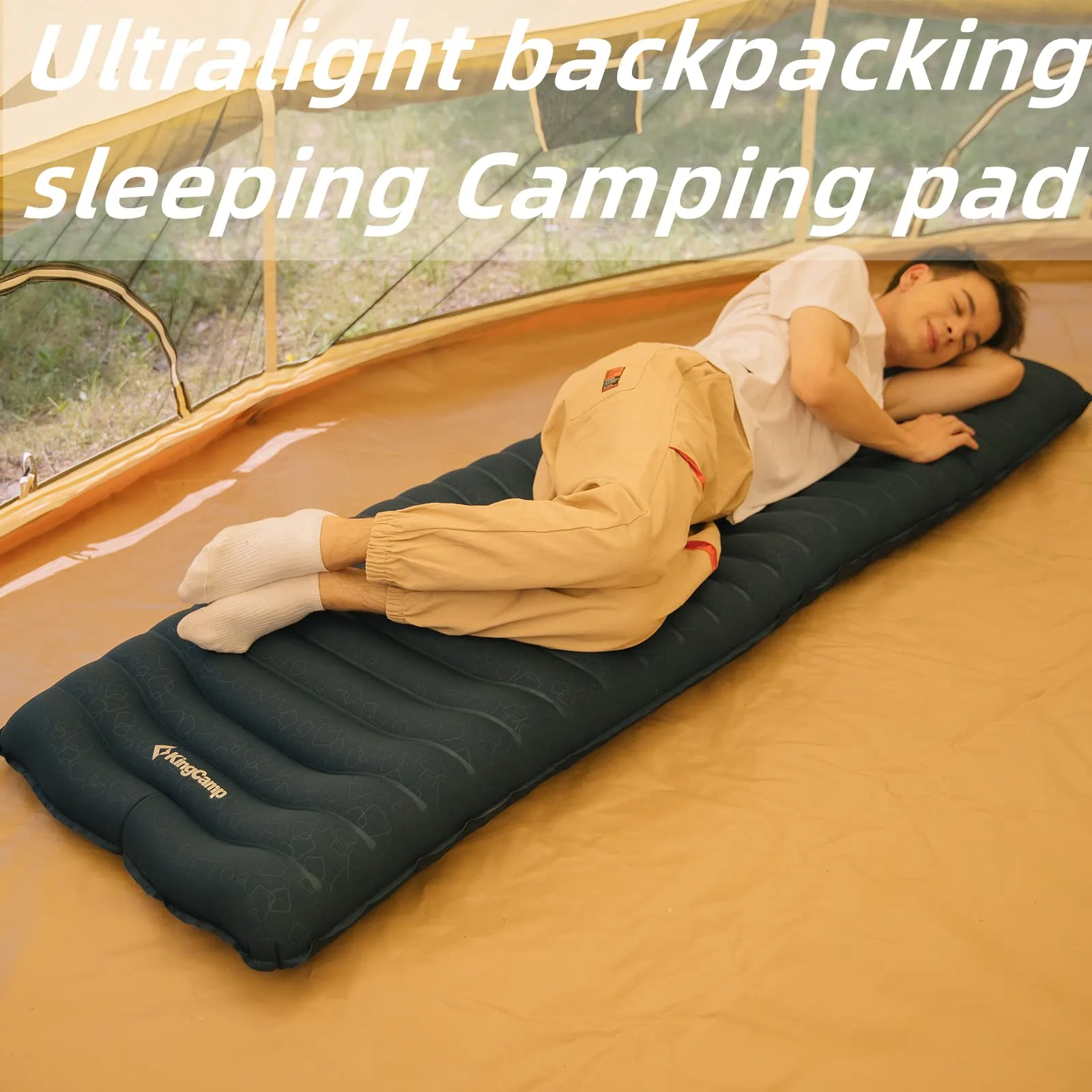 KingCamp Ergonomic High-Low Inflatable Sleeping Pad