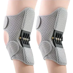 Knee Assistive Device, Knee Booster, Helps Support and Walk Easily, for Climbing and Squatting (2Pcs White)
