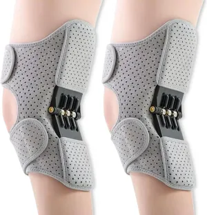 Knee Assistive Device, Knee Booster, Knee Booster Brace Joint Support Spring Stabilizer, for Climbing and Squatting