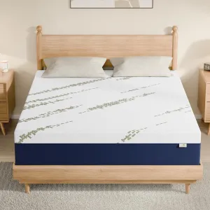 KONFEIN King Mattress, 10 Inch Cooling Gel Memory Foam Mattress for Comfortable Sleep and Pressure Relief, King Size Mattress in a Box, Fiberglass Free, Medium Firm Support, CertiPUR-US Certified
