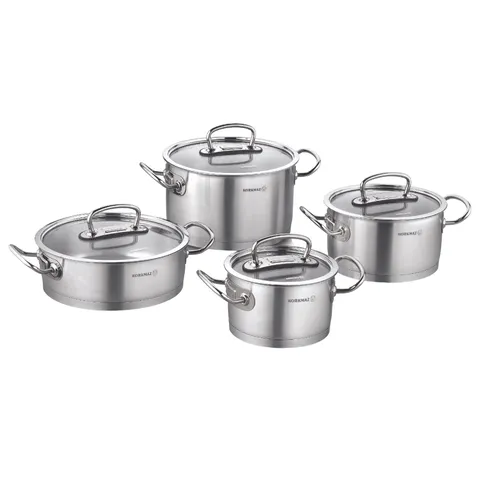 Korkmaz 8 Piece Proline Cookware Set A1147