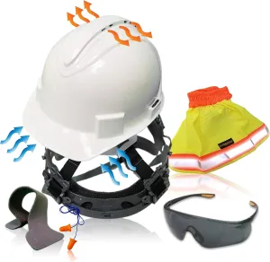 KwikSafety - Charlotte, NC - Hard Hats [Full Brim, Cap Style, Climbing Style] Type 1, Class C ANSI OSHA