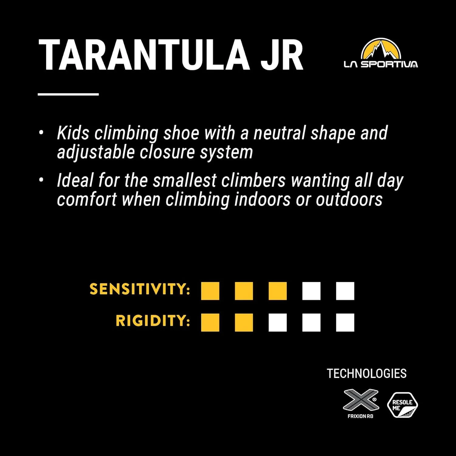 La Sportiva Kids Tarantula Junior | Kids Rock Climbing Shoes