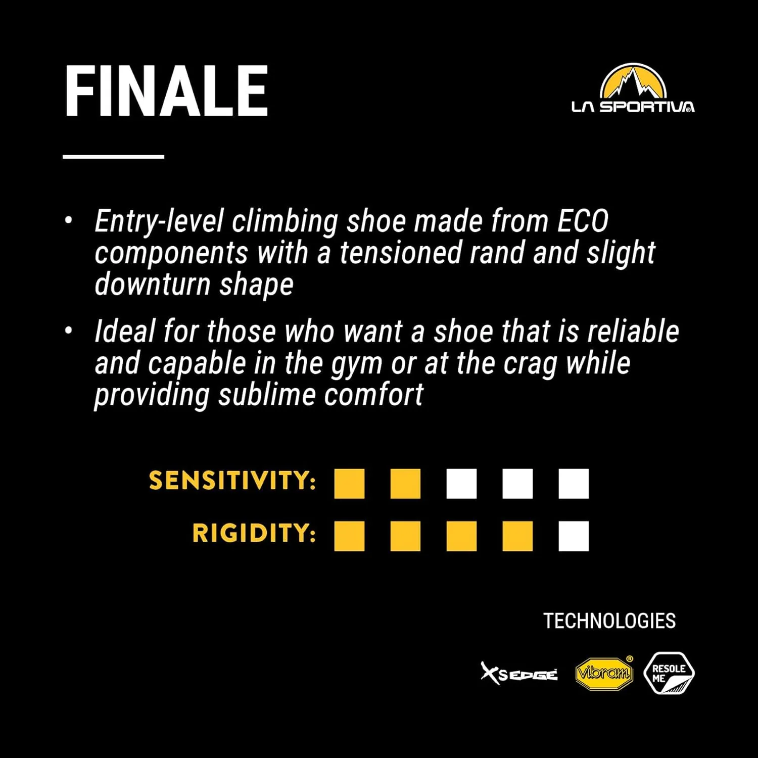 La Sportiva Mens Finale Rock Climbing Shoes