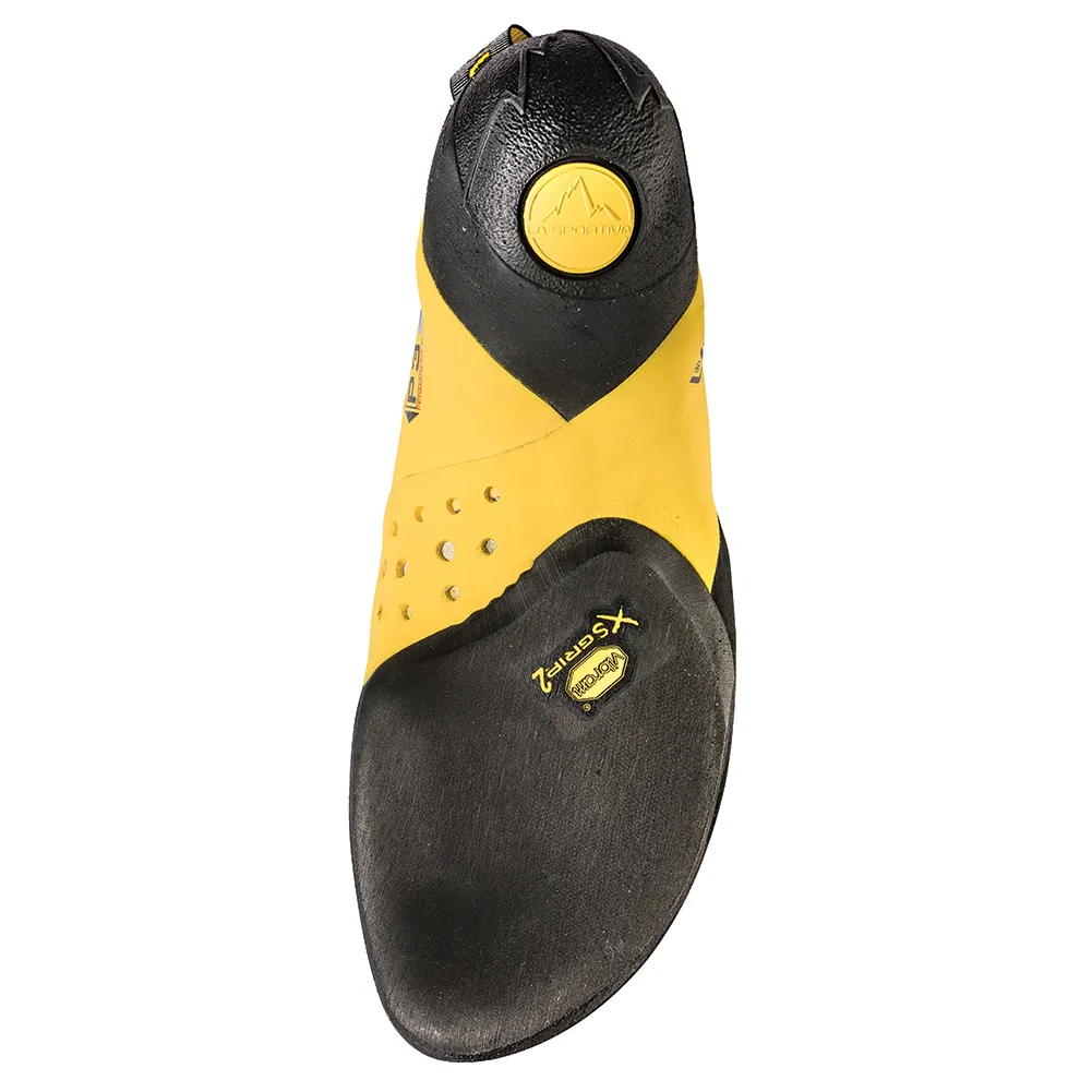 La Sportiva Solution Mens Climbing Shoe White/Yellow