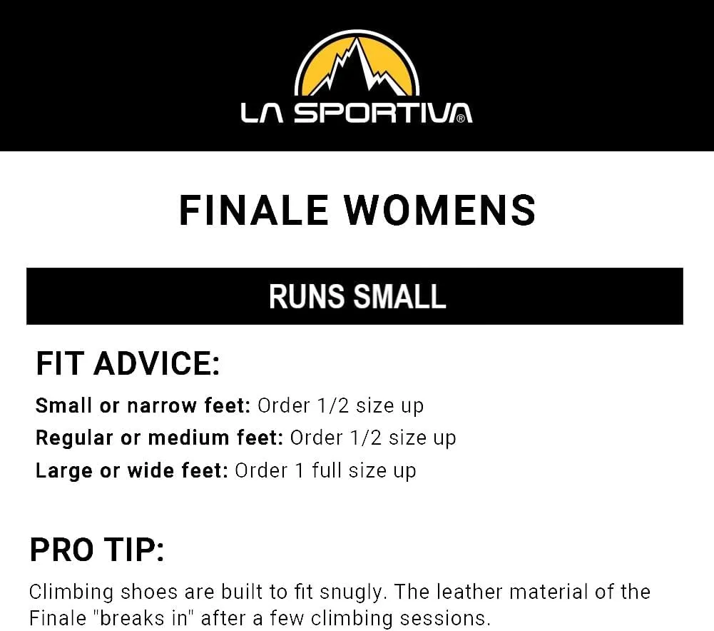 La Sportiva Womens Finale Rock Climbing Shoes