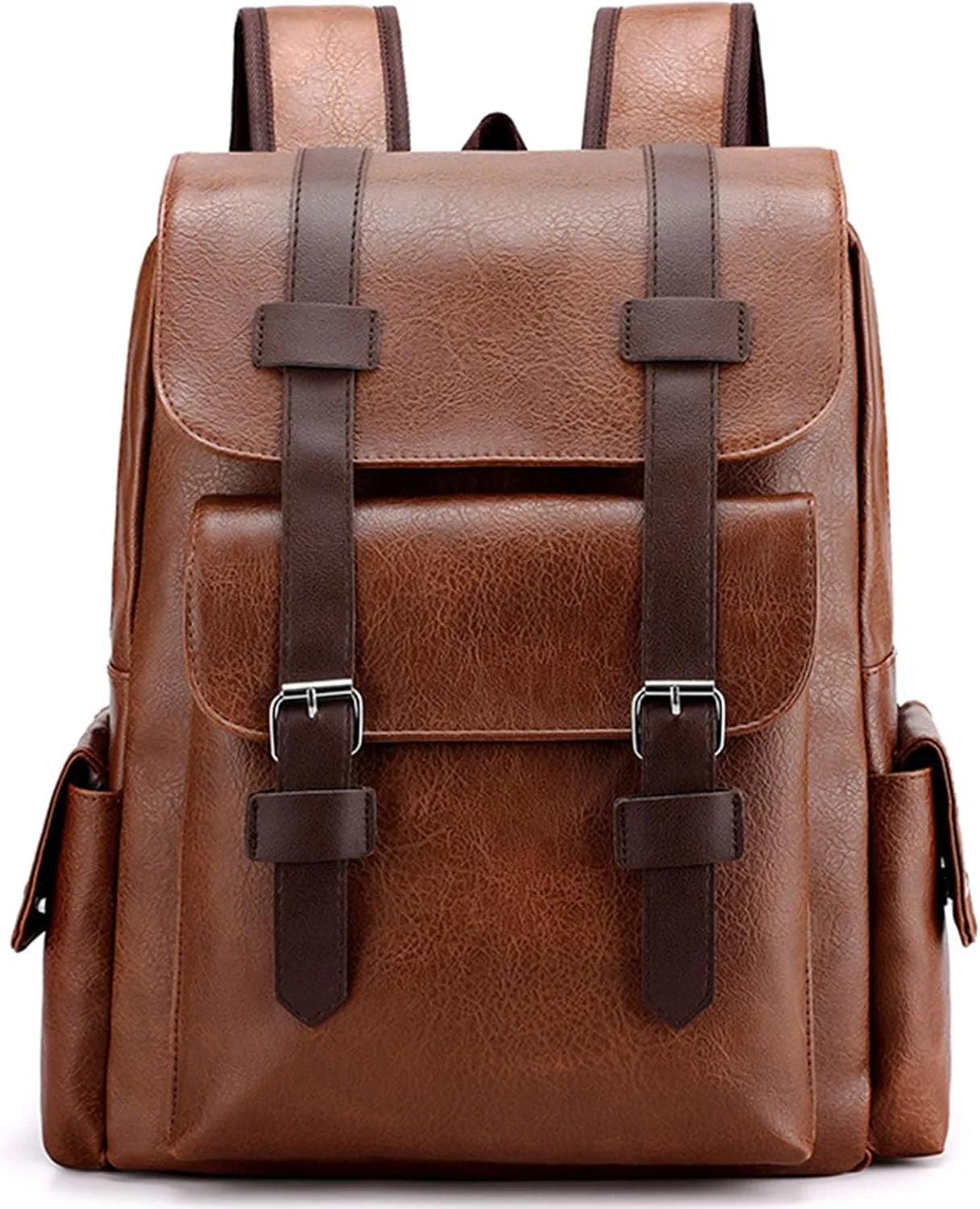 Laptop Backpack for Men Light Brown Large Travel Work Backpack Teacher Business Back Pack