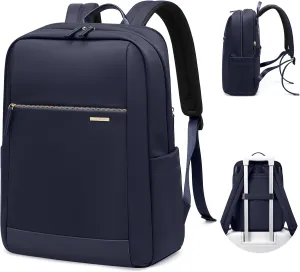 Laptop Backpack for Women - Business Travel Anti Theft Laptop Bag Backpack Water Resistant College Computer Backpacks for Men Women Fits 14Inch Notebook (Dark Blue)