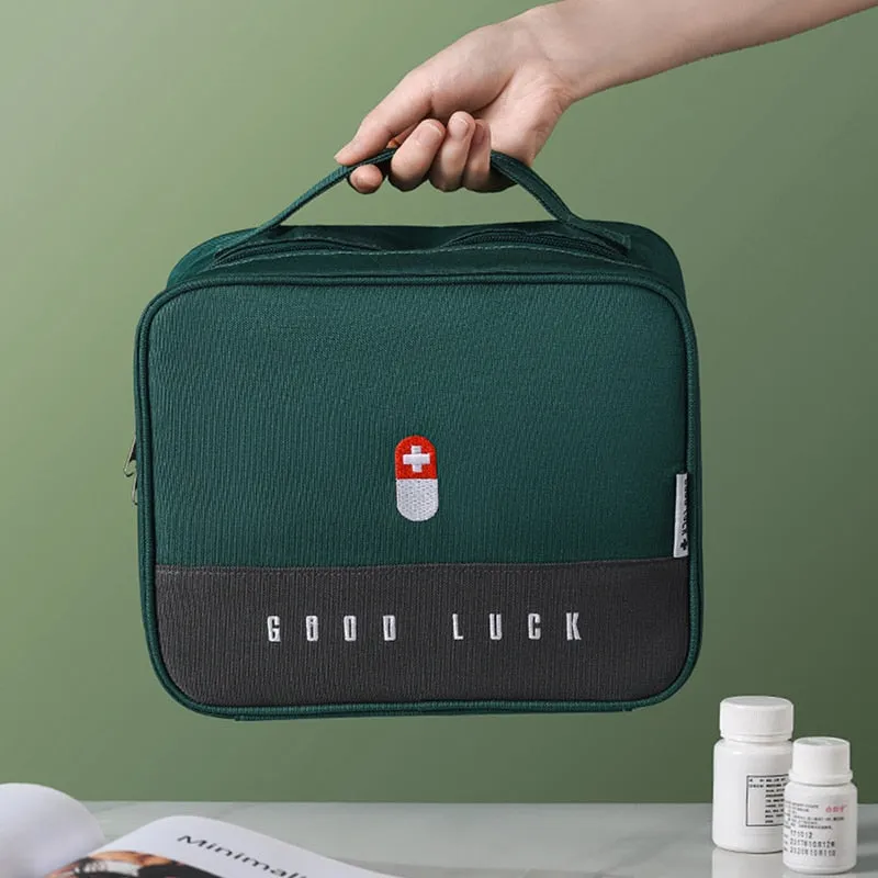 Large-Capacity First Aid Kit Medical Storage Bag