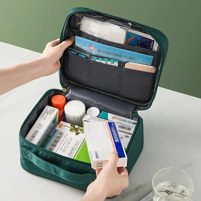 Large-Capacity First Aid Kit Medical Storage Bag