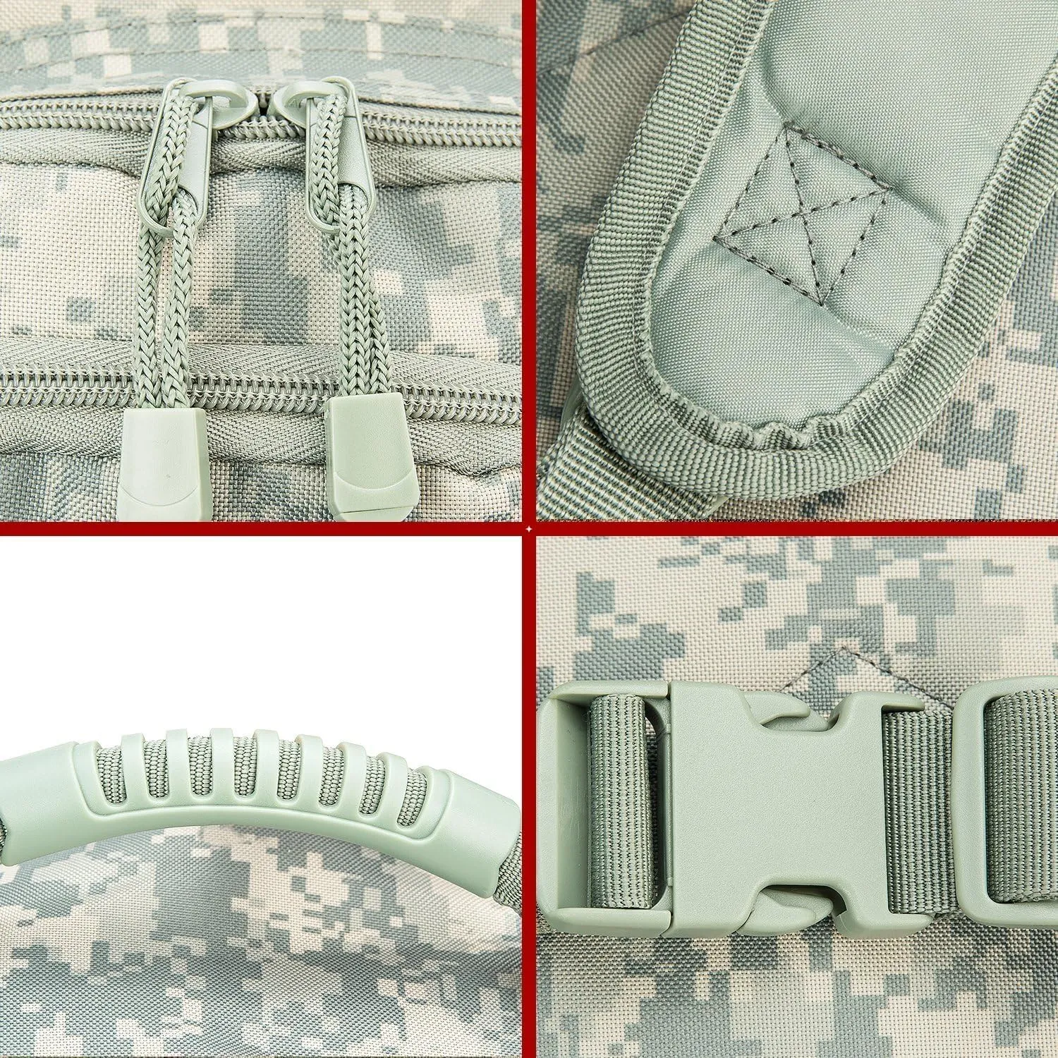 Large Tactical Expandable Backpack 39L-64L Military Bug Out Bag With Waist Strap