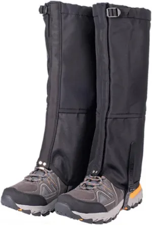 Leg Gaiters for Women and Men Boots, Adjustable Waterproof Shoes Gaiters for Hunting, Hiking, Mountaineering, Snow Gaiters for Hiking Boots