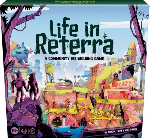 Life in Reterra Strategy Board Game | A Community (Re) Building Game | Ages 10  | 2 to 4 Players | 35 Mins. Avg. | Games for Adults & Families