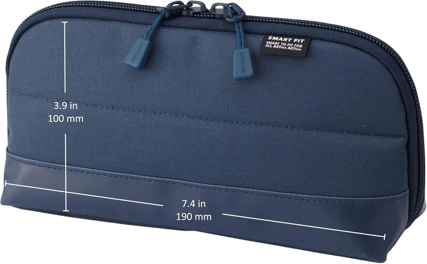 LIHITLAB Compact Pen Case, Water & Stain Repellent