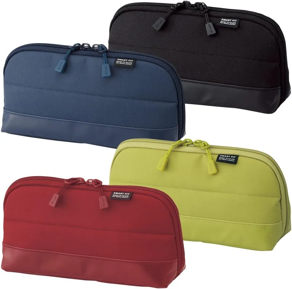 LIHITLAB Compact Pen Case, Water & Stain Repellent