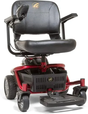 LiteRider Envy Lightweight Compact Power Chair for Mobility with Large 20" Seat - Disassembles for Travel - Fun to Drive Electric Wheelchair - GP162 by Golden Technologies