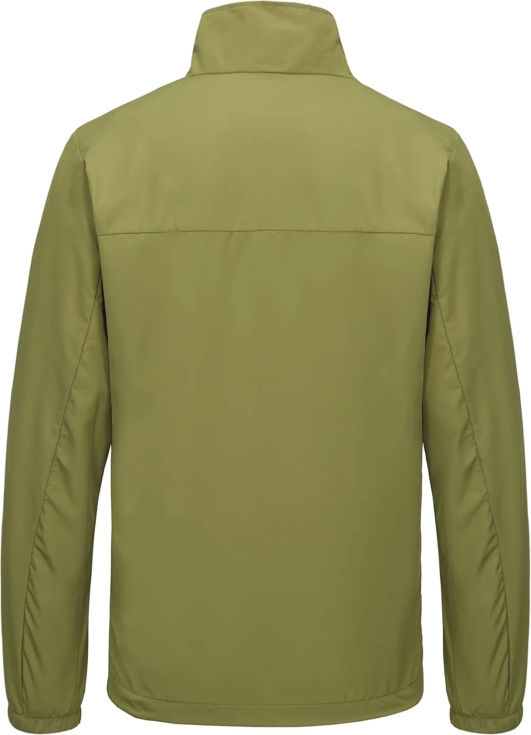 Little Donkey Andy Men’s Lightweight Breathable Windbreaker Golf Jacket UPF50  Windproof Outdoor Running Coat